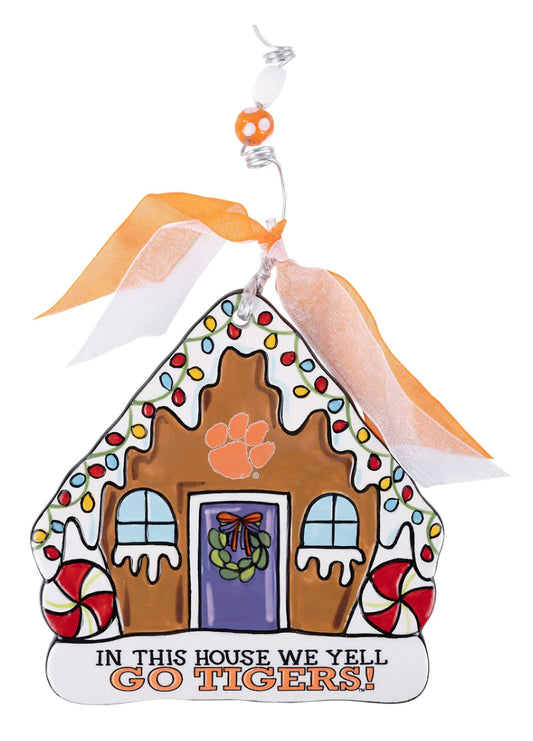 Clemson “Go Tigers” Ornament by Glory Haus