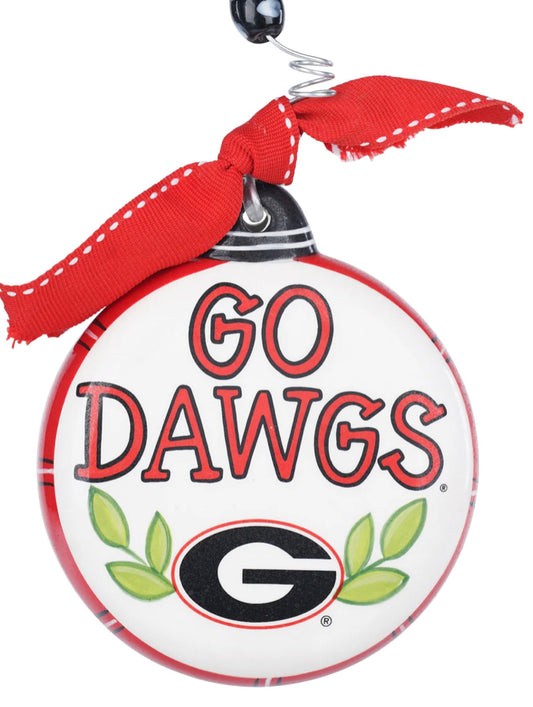 Georgia “Go Dawgs” Ornament by Glory Haus