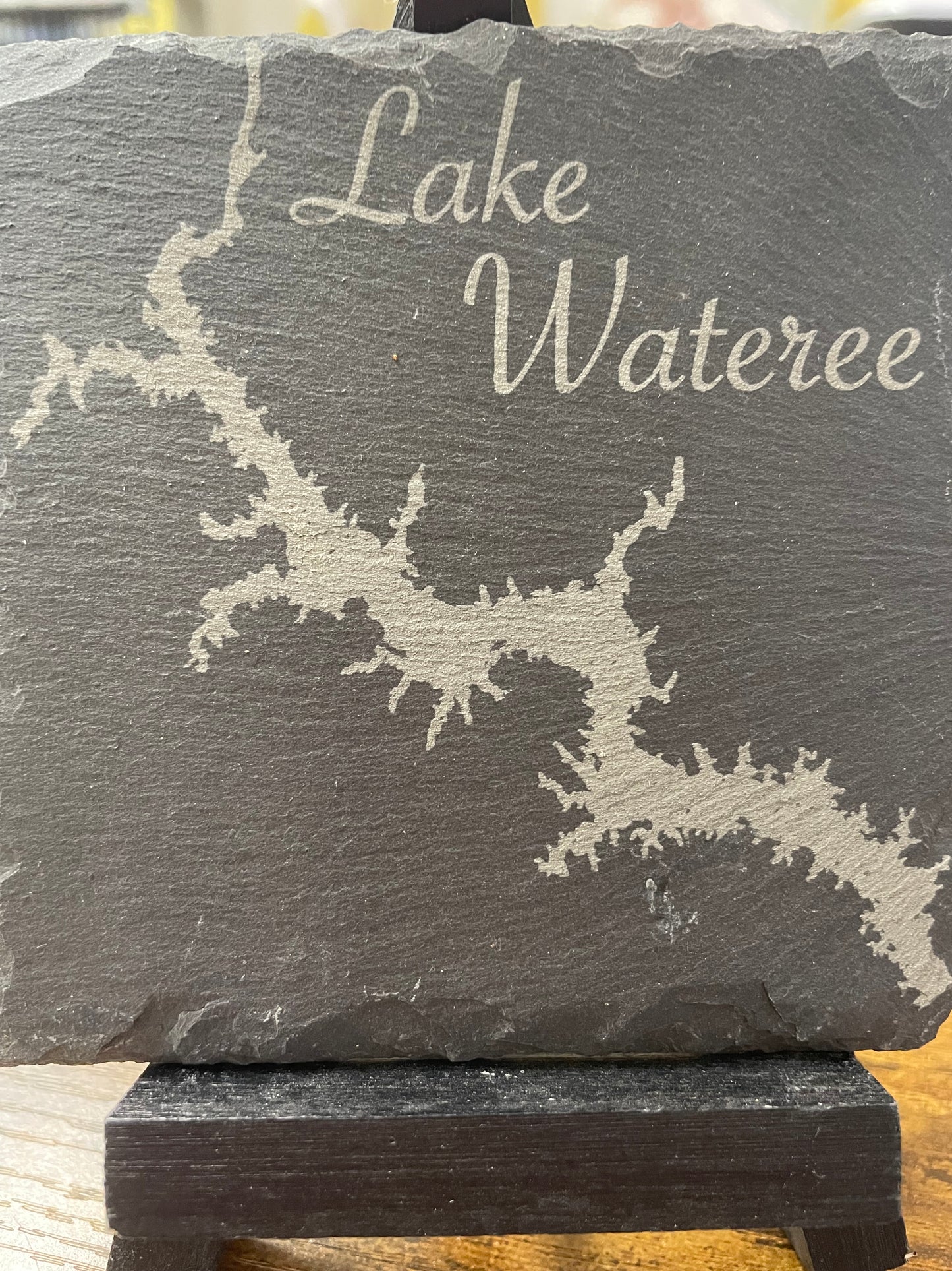 Lake Wateree Slate Coaster
